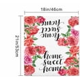 thumbnail image 3 of Post Letter Box Cover Home Sweet Home Mailwraps&nbsp;Mailbox Covers with Magnetic Strips 21×18 Inch Perfect for Outdoor Display Red Roses Watercolor Vivid Plants Flowers in Full Bloom,Postbox Cover, 3 of 6