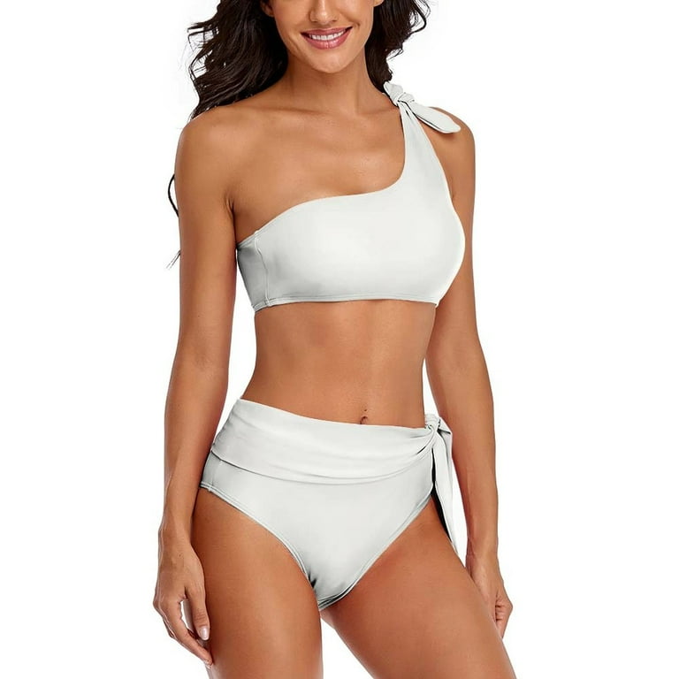 Snakeskin Bikinis Set Green Print Bikini Swimsuit High Waist