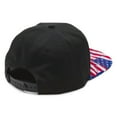 thumbnail image 3 of Vans Off The Wall Men's Walmer Snapback Hat Cap - Black/American Eagle, 3 of 3