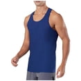 thumbnail image 1 of Mlzmgr Athletic Tank Tops for Men Sleeveless Stretchy Compression Tanks Fitted Workout Gym Men's Tops, 1 of 8
