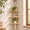 3 Tier Off-White, variant on KYNARI 3-Tier Macrame Corner Shelf, Boho Hanging Wall Shelf Handwoven Rope