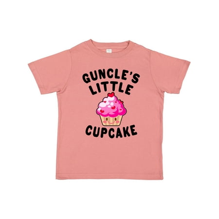 

Inktastic Guncles Little Cupcake Gift Toddler Toddler Girl T-Shirt