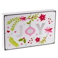 thumbnail image 2 of Northlight 12" Wood and Metal 'Joy' Christmas Wall Sign, 2 of 3