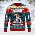 thumbnail image 3 of Suéteres de punto feos de Navidad con diseño de bailarín de rock Elvis Eagel, divertidos, para Halloween, Navidad, regalo, para parejas, fiestas, unisex, informales, 4 unidades, 3 of 5