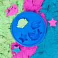 thumbnail image 3 of SLIMYSAND Bucket, 5 Pounds of SlimySand in 3 Colors (Blue, Green and Purple), 3 Molds, Reusable Bucket for Storage. Super Stretchy & Moldable Cloud Slime! Blue, Green, Purple 5lb, 3 of 6