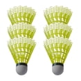 thumbnail image 2 of Z.Z Enterprises Badminton Nylon Shuttlecock Jaune Usage Intensif, Durable / Lot de 10, 2 of 2