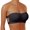 Black, variant on Strapless Bras for Women BWASD Comfortable Non Slip Supportive Strapless Bandeau Bra Breathable Full Coverage Bralette Backless Top for Summer Off Shoulder Tops Dresses ,S