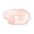 thumbnail image 5 of Unique Bargains 1 Pc Scrunchie Fashion Mesh Layer Hair Elastics Pink, 5 of 5