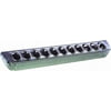 Little Giant 18" Slide Top Poultry Feeder Galvanized Steel With 22 Feeding Holes