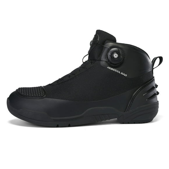 Botas de moto y zapatos de moto para todas las estaciones para hombre y mujer.,Negro,37