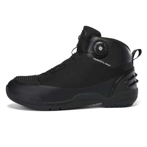 Botas de moto y zapatos de moto para todas las estaciones para hombre y mujer.,Negro,38