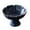 BLue, variant on CUTICATE Ceramic Footed Bowl Decorative Bowl Multifunctional Lotus Shaped Dessert Cake Serving Bowl for Kitchen Home Room Pink