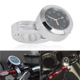 thumbnail image 3 of Motorcycle Handlebar Clock, 22mm 25mm Motorcycle Handlebar Dial Clock Watch Waterproof Shockproof, Handlebar Mount Clock Fit For 7/8" Or 1" ///Street Bike Handlebar Watch, 3 of 8