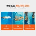 thumbnail image 6 of SKYSHALO Carpet Guard Film, 24" x 200' Surface Protection Roll, Self-Stick Polyethylene for Floors, Ideal for Construction & Renovation, Blue, 6 of 9