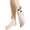 White, variant on PMVFHDE Women's Summer Thin Lace Socks, Low Cut Pearl Anklet Socks, Blended Fabric Boat Socks for Daily Wear, Fashionable with Casual Shoes Red