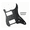 Black, variant on LOOKSEVEN 11 Hole HH Metal Guitar Pickguard Aluminum For ST Strat Electric guitar 7 color-Black