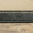 thumbnail image 5 of Style Haven  Cara Mixed Pile Classic Bordered Indoor-Outdoor Area Rug Charcoal/Sand 9'10" x 12'10" Polypropylene 10' x 14' Outdoor, Indoor Kitchen,, 5 of 5
