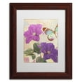 thumbnail image 2 of Trademark Fine Art "Amethyste" Canvas Art by Color Bakery White Matte, Wood Frame, 2 of 4