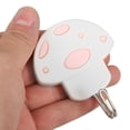 thumbnail image 2 of Masteelf White Plastic Adhesive Hooks for Hanging Things Ideal for Bedroom Living Room Kitchen with Strong Adhesive Tape 3 Pieces, 2 of 7