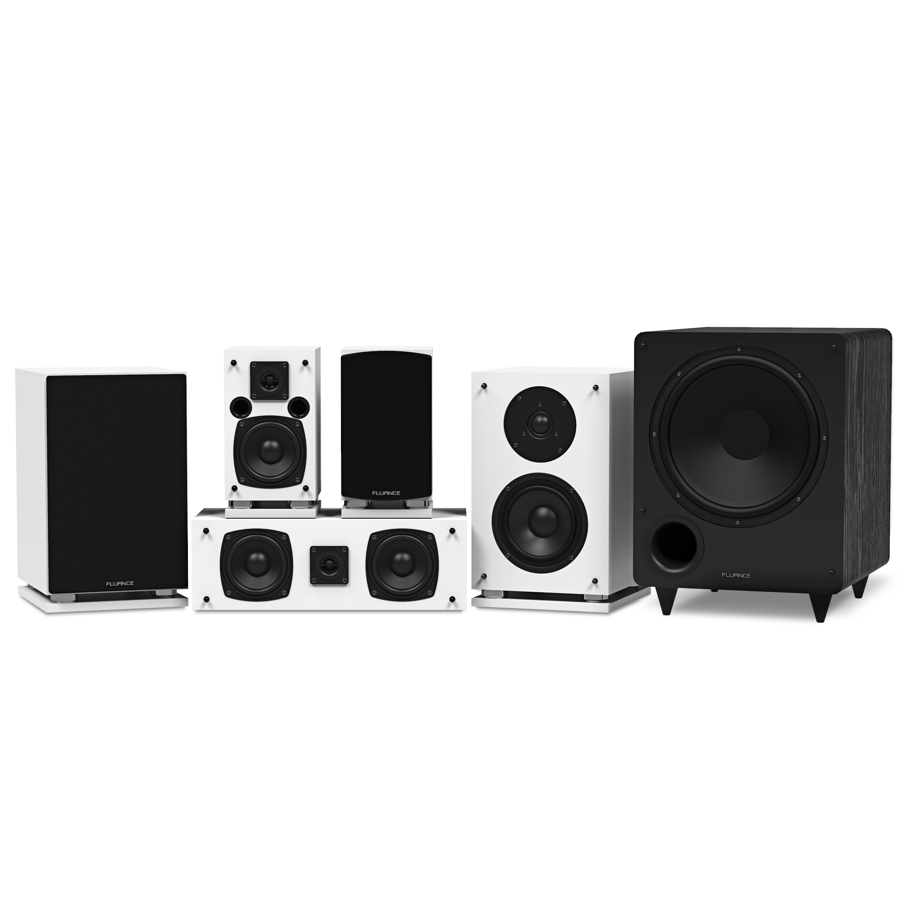 Fluance Elite Series Compact Surround Sound Home Theater 5.1 Channel