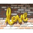 thumbnail image 1 of Love Balloon Helium Foil 40" (Gold), 1 of 4