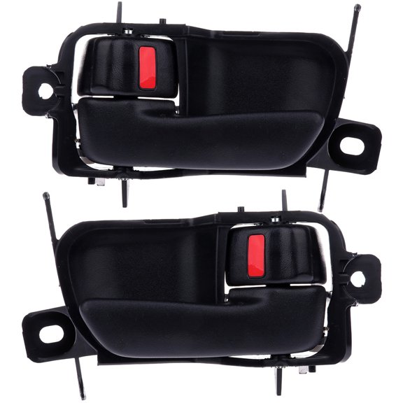 ECCPP Door Handles Interior Inside Inner Front Rear Driver Passenger Side for 1995-1999 Toyota Avalon Black(Pack of 2)