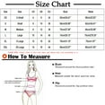 thumbnail image 3 of LSLJS Women's Split Body Bikini Solid Color Three Point Sexy Suspender Hollowed Out Swimsuit, Bikini Sets, 3 of 6