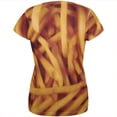 thumbnail image 2 of Fast Food Golden French Fries Costume All Over Womens T Shirt Multi LG, 2 of 2