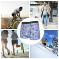 thumbnail image 6 of Kdxio Men's Boxer Briefs with Strawberry And Flowers Print - Comfortable and Breathable Underwear for Everyday Wear, 6 of 7