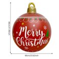 thumbnail image 2 of Bola inflable de Navidad de 60CM, bola de juguete inflada grande, regalos impermeables para niños, 2 of 6