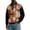 Orange, variant on Men's Casual Long Sleeve Color Block Button Down Collar Loose Fit Top for Spring Fall Street Style,Green,L