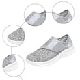 thumbnail image 6 of YLYL Platform Sneakers for Women Embroidery Floral Breathable Mesh Arch Support No Slip Walking Shoes, 6 of 9