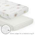 thumbnail image 5 of Sweet Jojo Designs Desert Sun Pink and Gold 3 Piece Mini Crib Bedding Set, 5 of 6