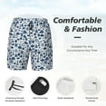 thumbnail image 5 of Fotbe Seaside Primary Color Men’s Swim Trunks Quick Dry Swim Shorts Board Shorts with Mesh Lining-Medium, 5 of 9