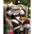 thumbnail image 1 of Cuadros Decorativos (DB0417) 5D DIY Santa Diamond Painting Square Diamond Rhinestone Mosaico (LD242) 30x40cm Tmvgtek embutido en tela, 1 of 1