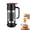 black, variant on 350ml Honey Dispenser with No-Drip Press Lever, Glass Syrup & Oil Dispenser Bottle for Kitchen, Easy Pour Container for Honey Maple Syrup Vinegar Sauces
