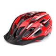 thumbnail image 1 of tamizeot Bike Helmet Taillight Riding Hat Integrally-molded Man Lady Adjustable Cap Rear Light for Motorbike Sport Red Black 1Set, 1 of 6