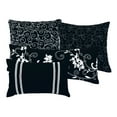 thumbnail image 6 of 7 Piece Bedding Comforter Set King/Cal King Size , Black, 6 of 8