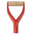thumbnail image 2 of D Grip Plastic Spade Handle Replacement, Y12.22in Inside Diameter Shovel Handle with Wooden Grip for Garden Digging Raking Tool, 2 of 7
