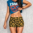 thumbnail image 3 of Lsque Sunflower 6 Pattern High Waisted Biker Shorts for Women-Tummy Control Fitness Athletic Workout Running Yoga Gym Shorts,Moisture-Wicking-X-Large, 3 of 9