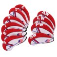 thumbnail image 1 of BESTYASH 10Ud Cubiertas Para Hierros De Golf Material Neopreno Protección Segura Con Moderno Multicolor, 1 of 6
