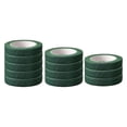 thumbnail image 1 of 12 rollos de cintas florales para envolver ramo de boda, cintas de flores de color verde oscuro, envoltorio de para boda, 1 of 7