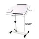 thumbnail image 2 of Mesa para laptop Movible Con Ruedas y Altura Ajustable, 2 of 2