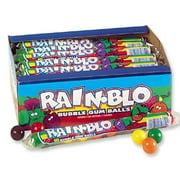 Rainblo Gumballs Bubble Gum, 1.7 Oz (24 Count)