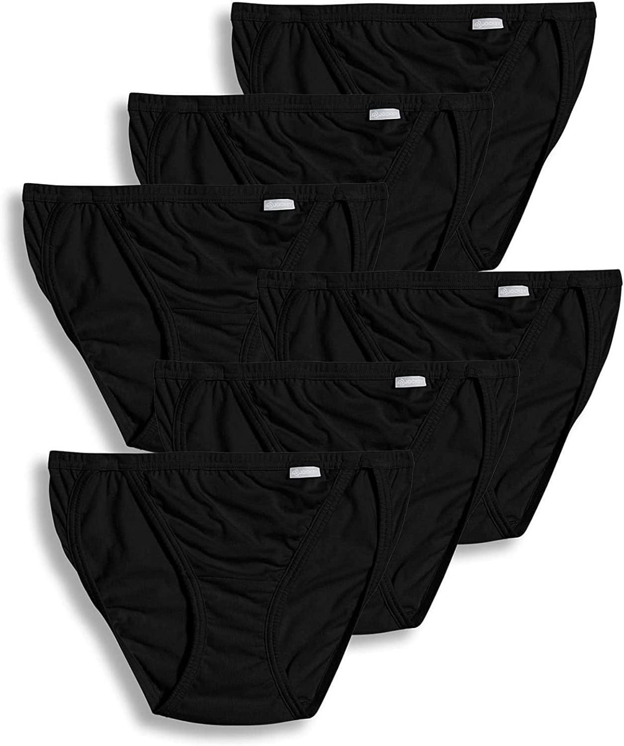 Jockey Women's Underwear Elance String Bikini 6 Pack