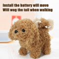 thumbnail image 2 of Animals Simulation Teddy Dog Lady Stuffed Toys Doll Dog Called Walking Jp, 2 of 5
