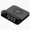 thumbnail image 2 of Timex Alarm Clock with Wireless Charger for iPhone, Android, and AirPods - Black (TW14B), 2 of 4