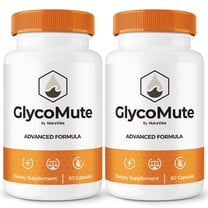 (2 Pack) GlycoMute – Original Formula with a Clean Blend to Support Healthy Circulation, Natural Energy & Balanced Levels | Just 2 Easy-to-Swallow Pills Daily (120 Capsules)
