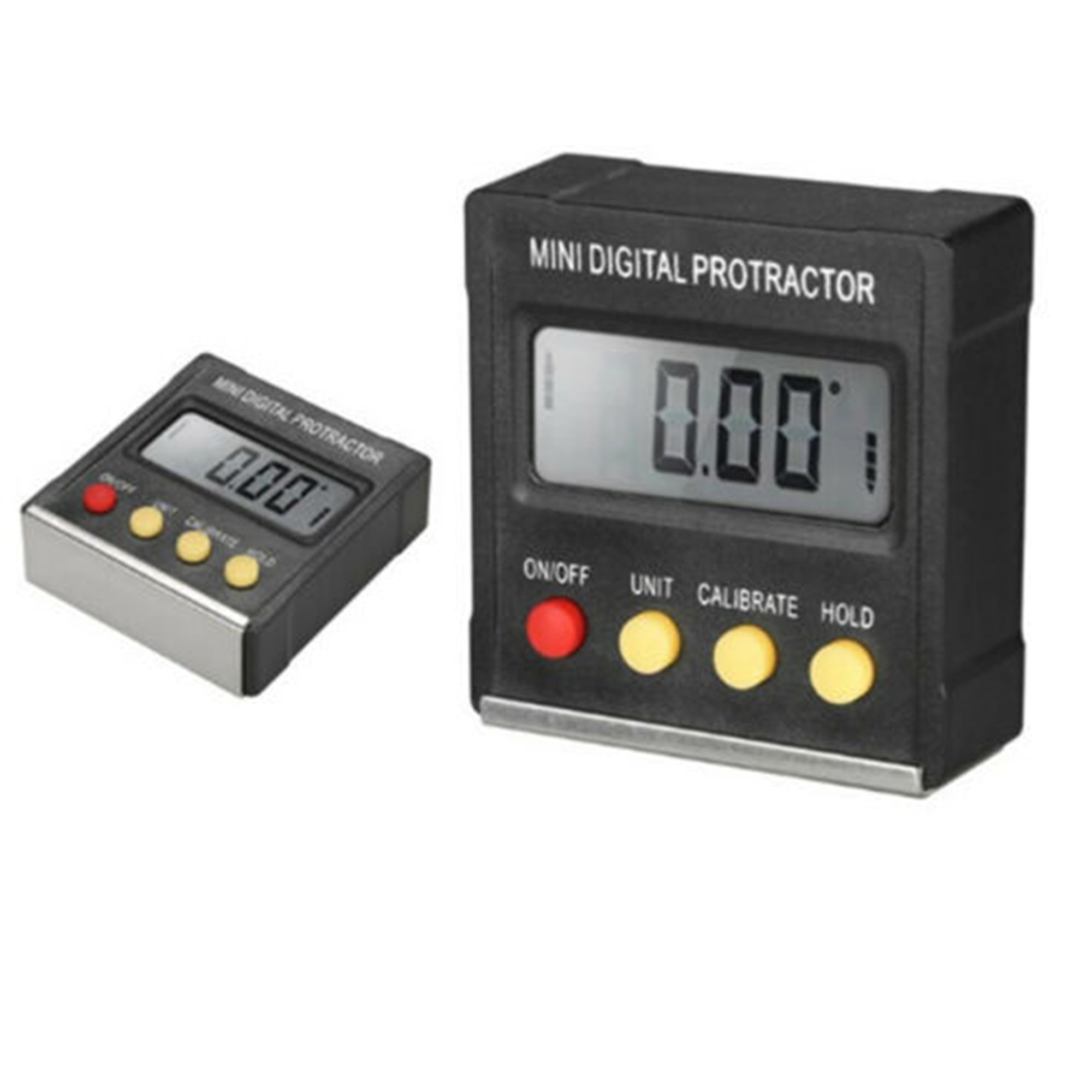 Digital LCD Protractor Angle Finder Bevel Level Box Inclinometer Meter Magnetic 