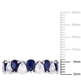 thumbnail image 2 of Everly Women's Sapphire 14k White Gold Ring, 2 of 8